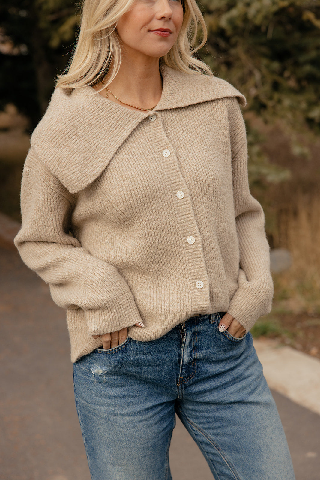 Stonebridge Collared Cardigan