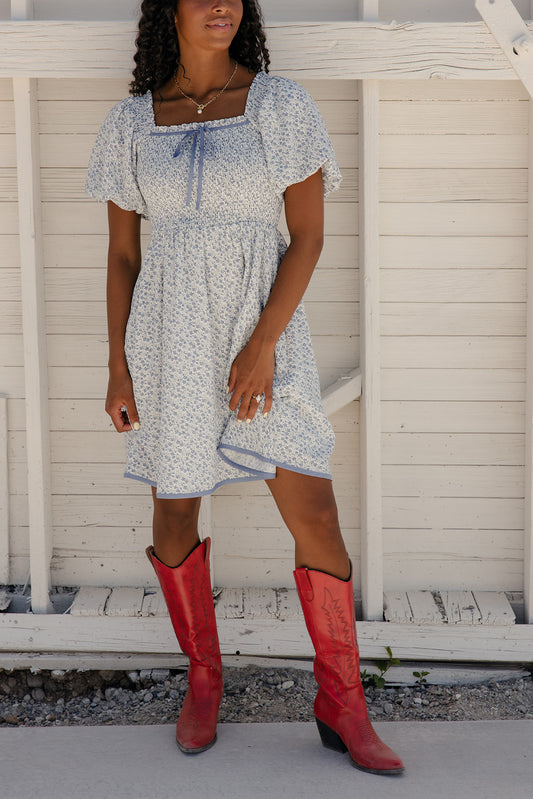 Ashlynn Square Neck Dress