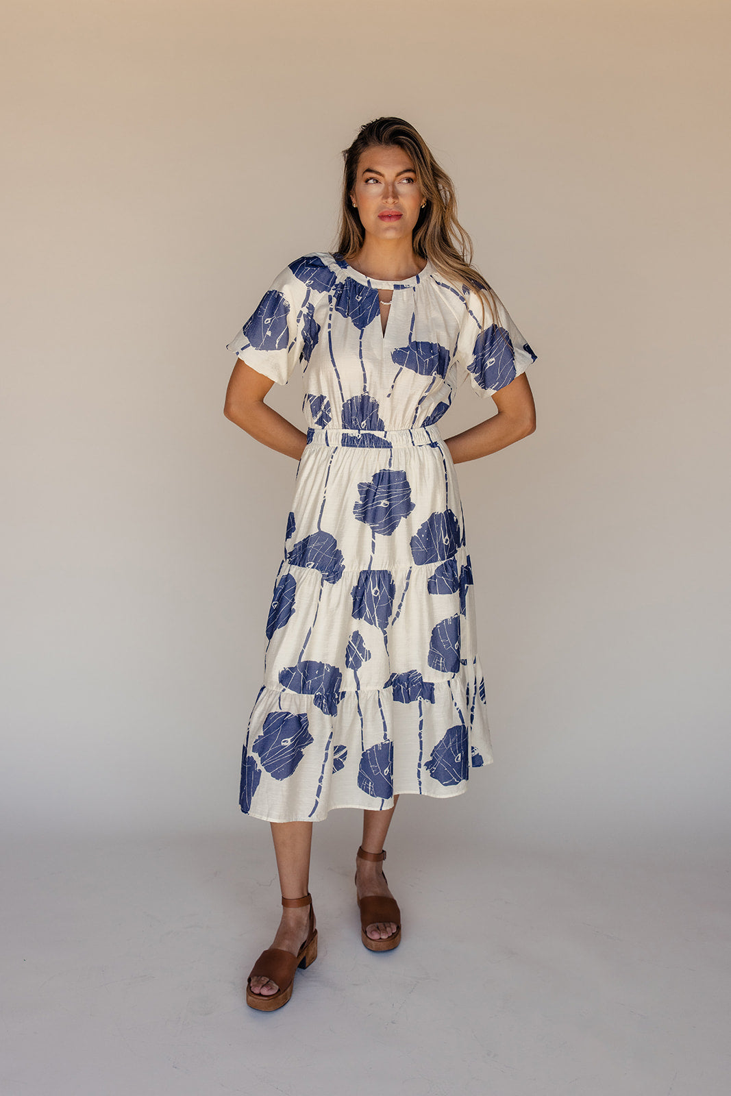 Blue Eyes Floral Dress