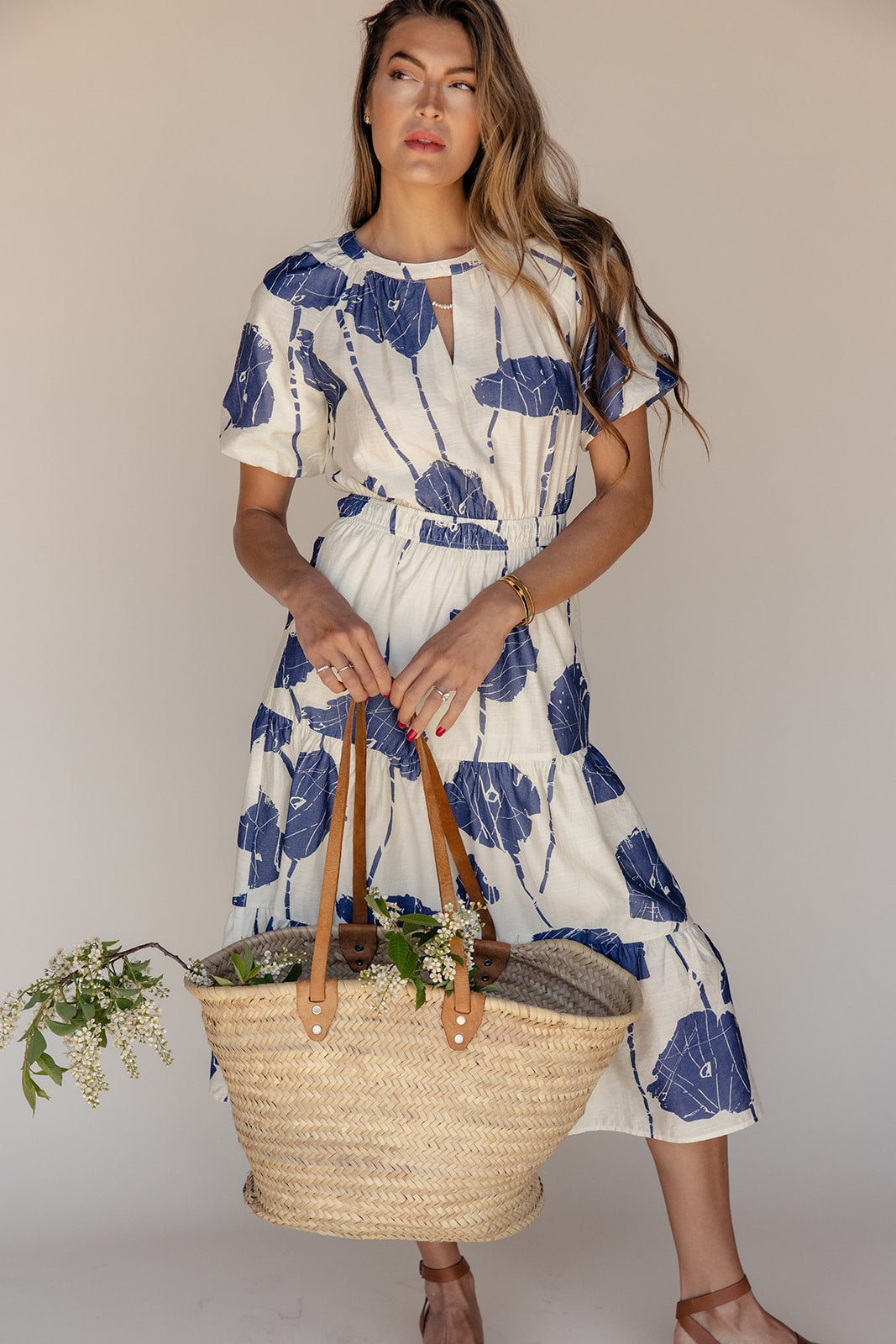 Blue Eyes Floral Dress