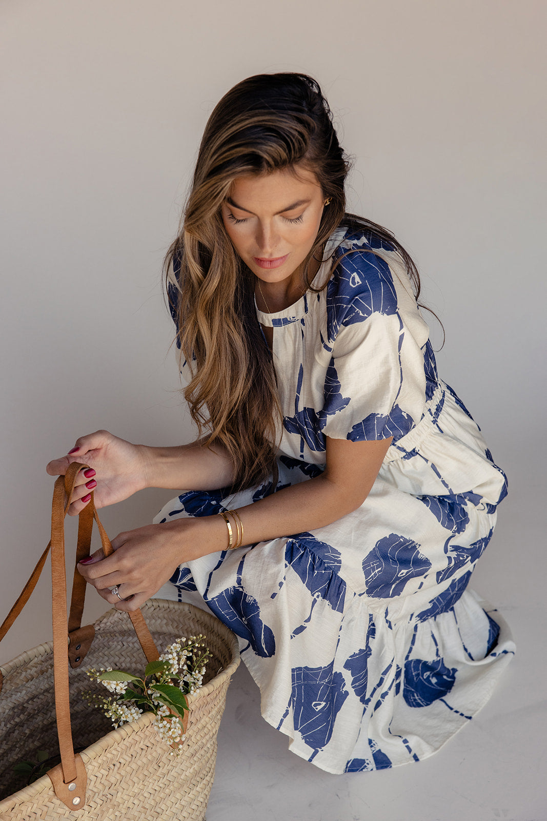 Blue Eyes Floral Dress