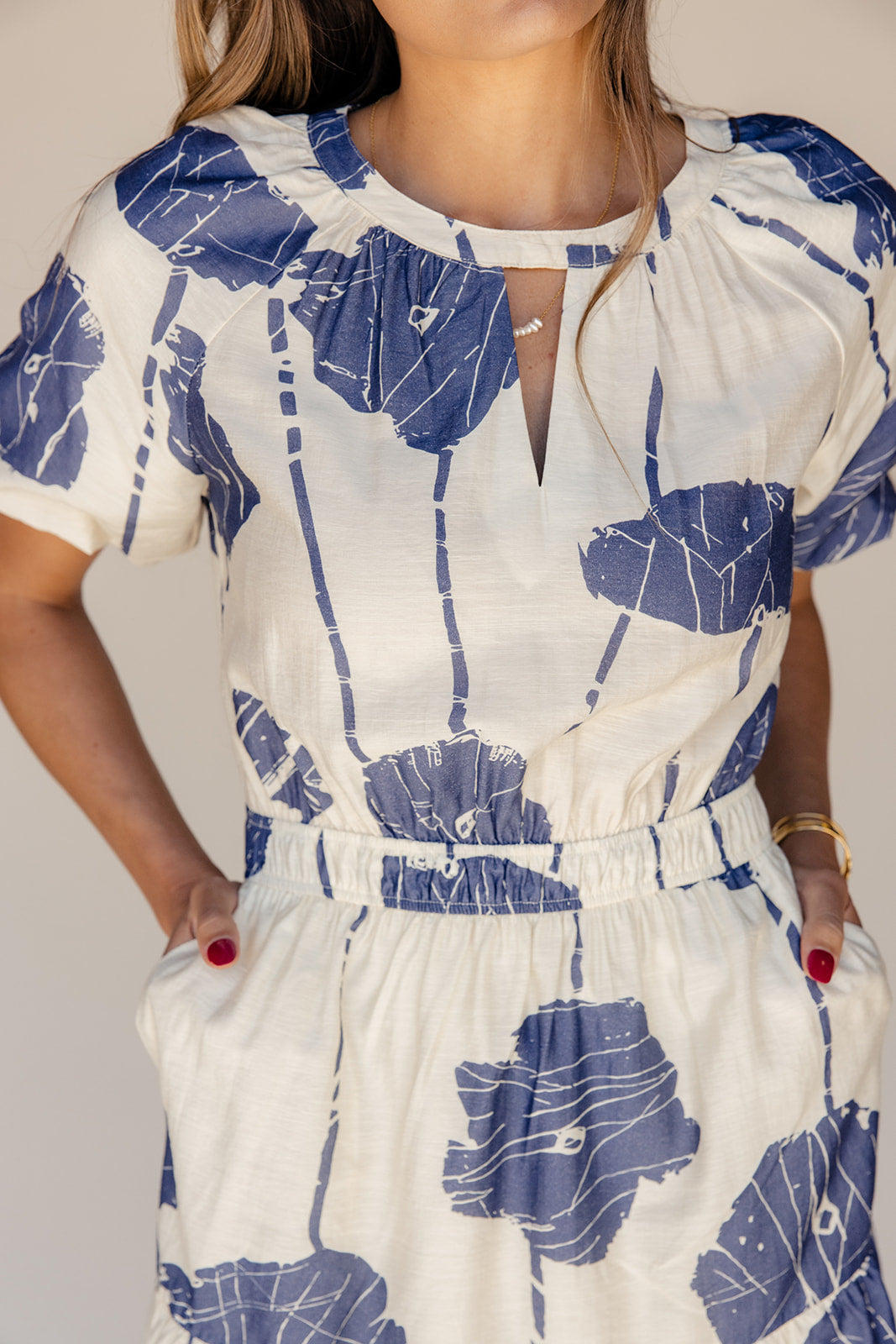 Blue Eyes Floral Dress