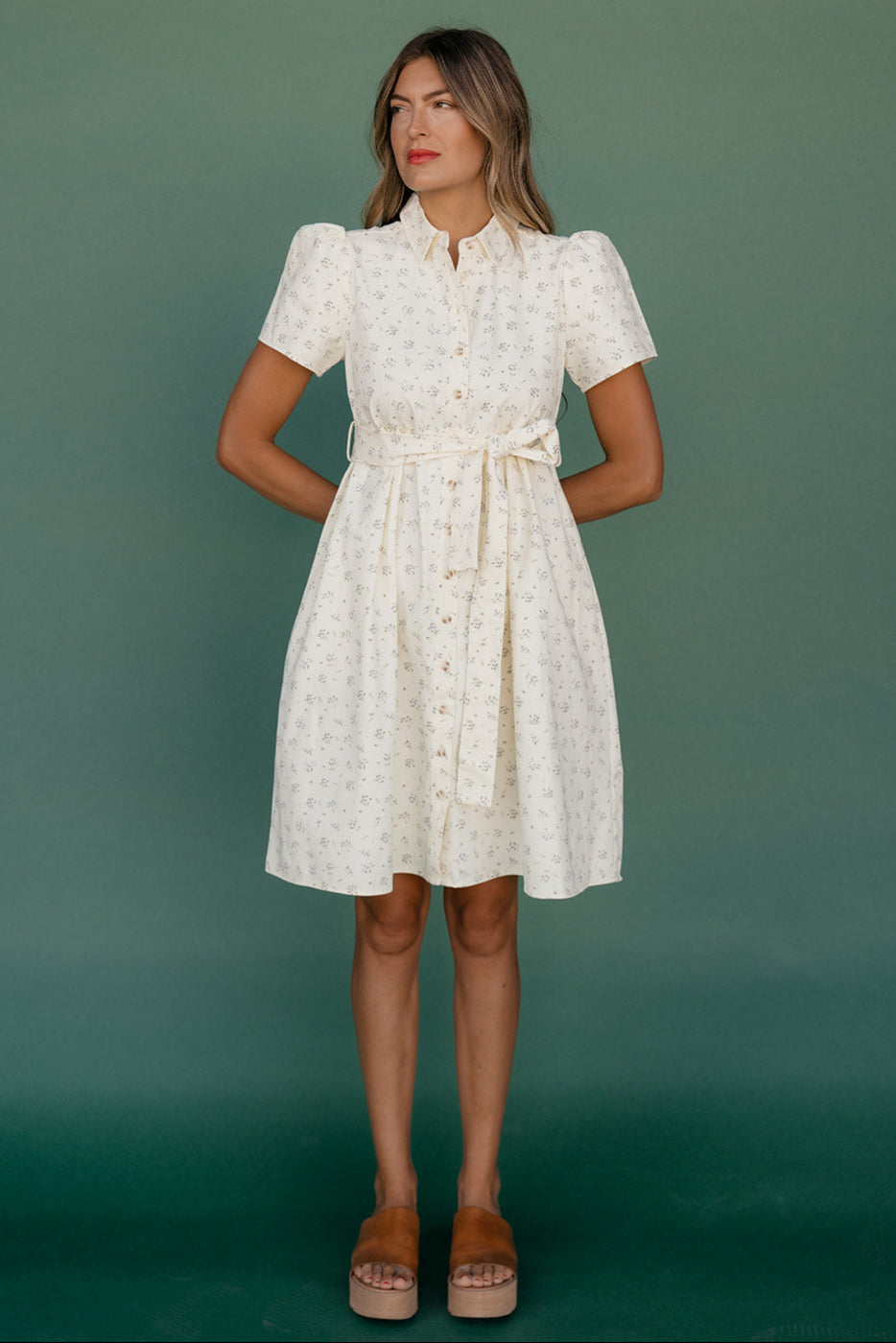 Wind Chimes Button Dress