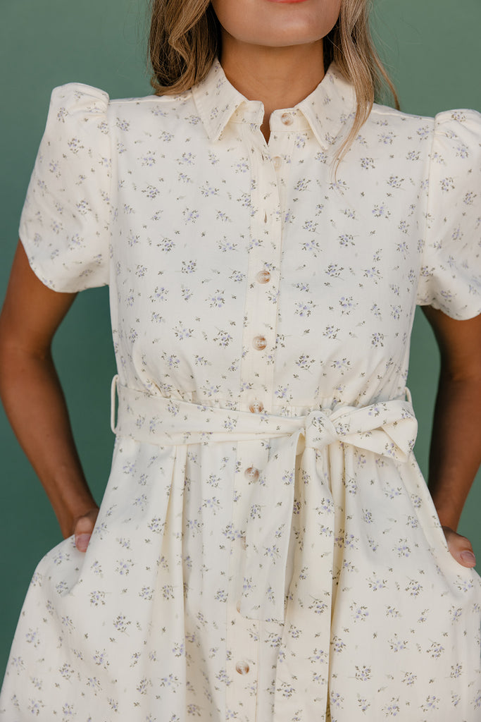 Wind Chimes Button Dress