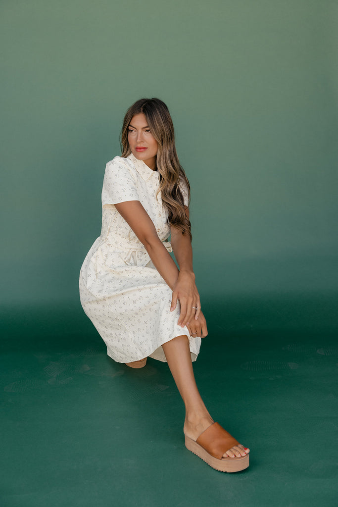 Wind Chimes Button Dress