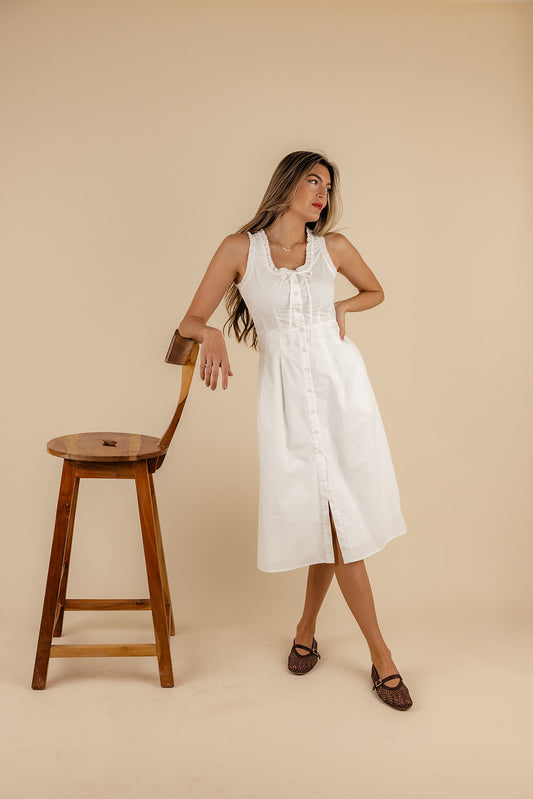 Isola Ruffle Tank Dress