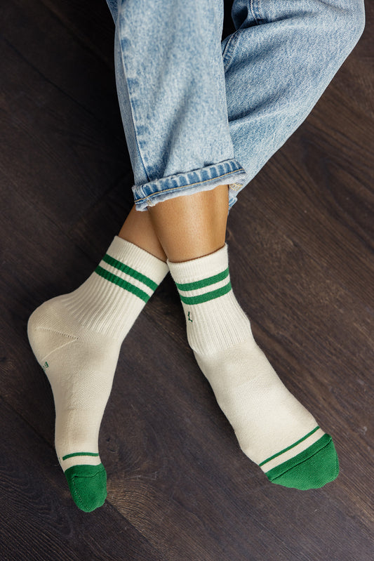 Le Monde Stripe Socks