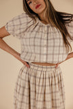 Plaid Blouse | ROOLEE