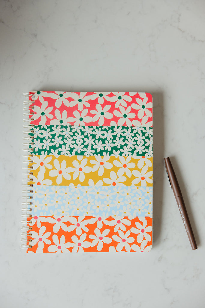 Daisies Rough Draft Mini Notebook