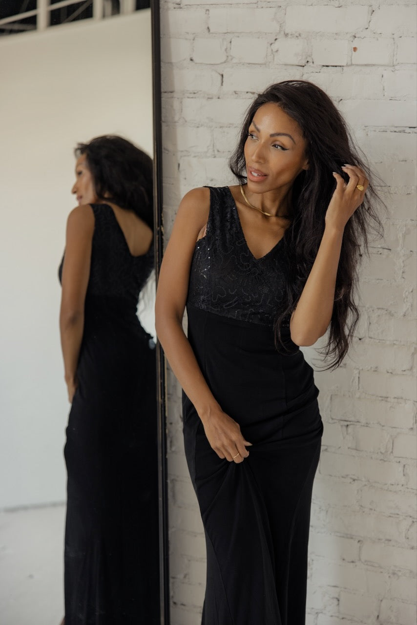 Elegant Maxi Dress | ROOLEE