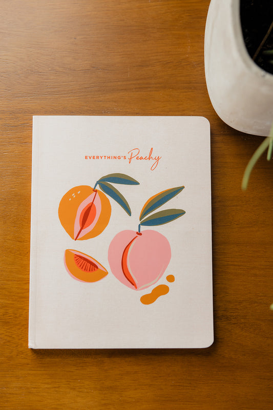 Everything's Peachy Layflat Notebook
