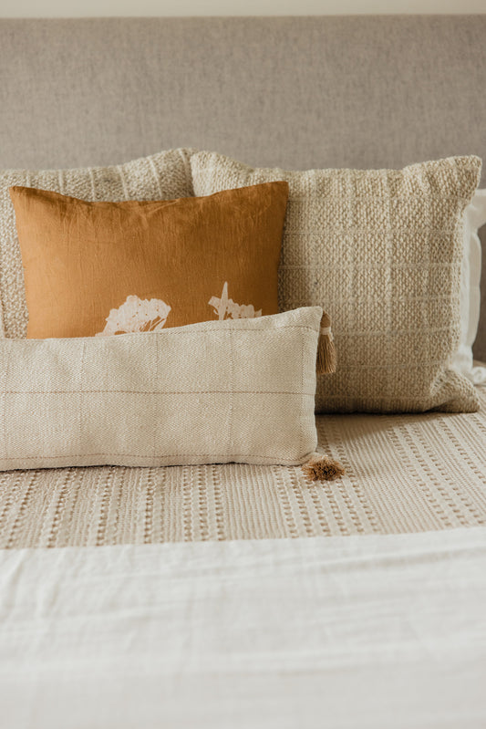 Finch Tassel Lumbar Pillow