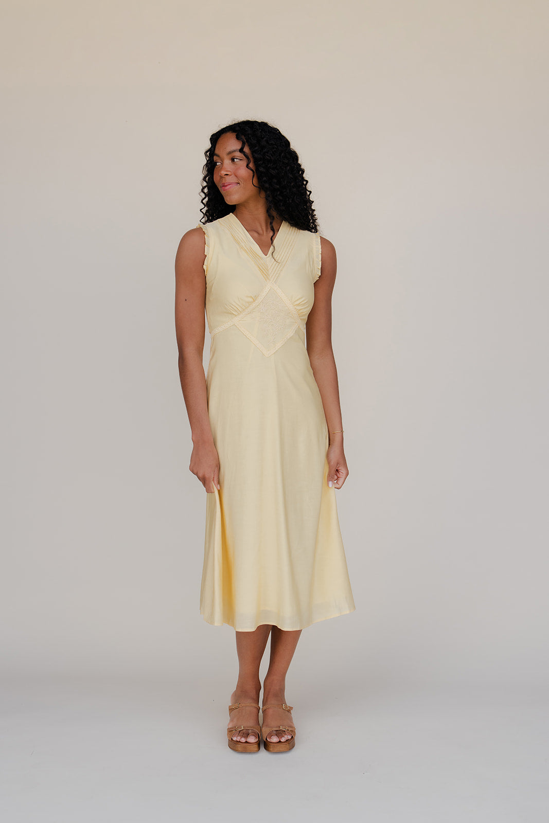 Lemon Light Detail Midi