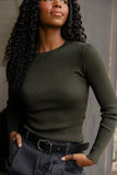 Carly Ribbed Long Sleeve