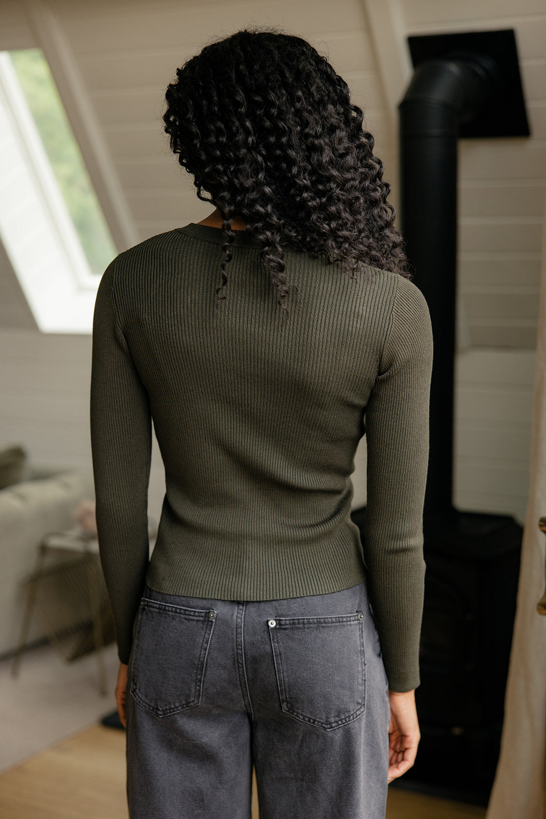 Carly Ribbed Long Sleeve