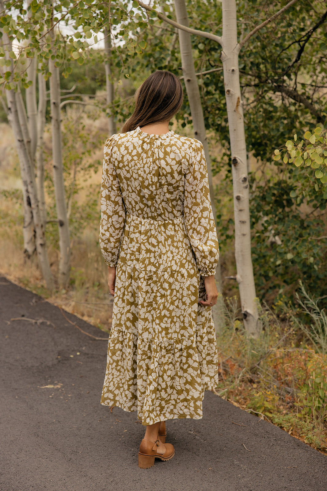 Golden Hour Floral Maxi