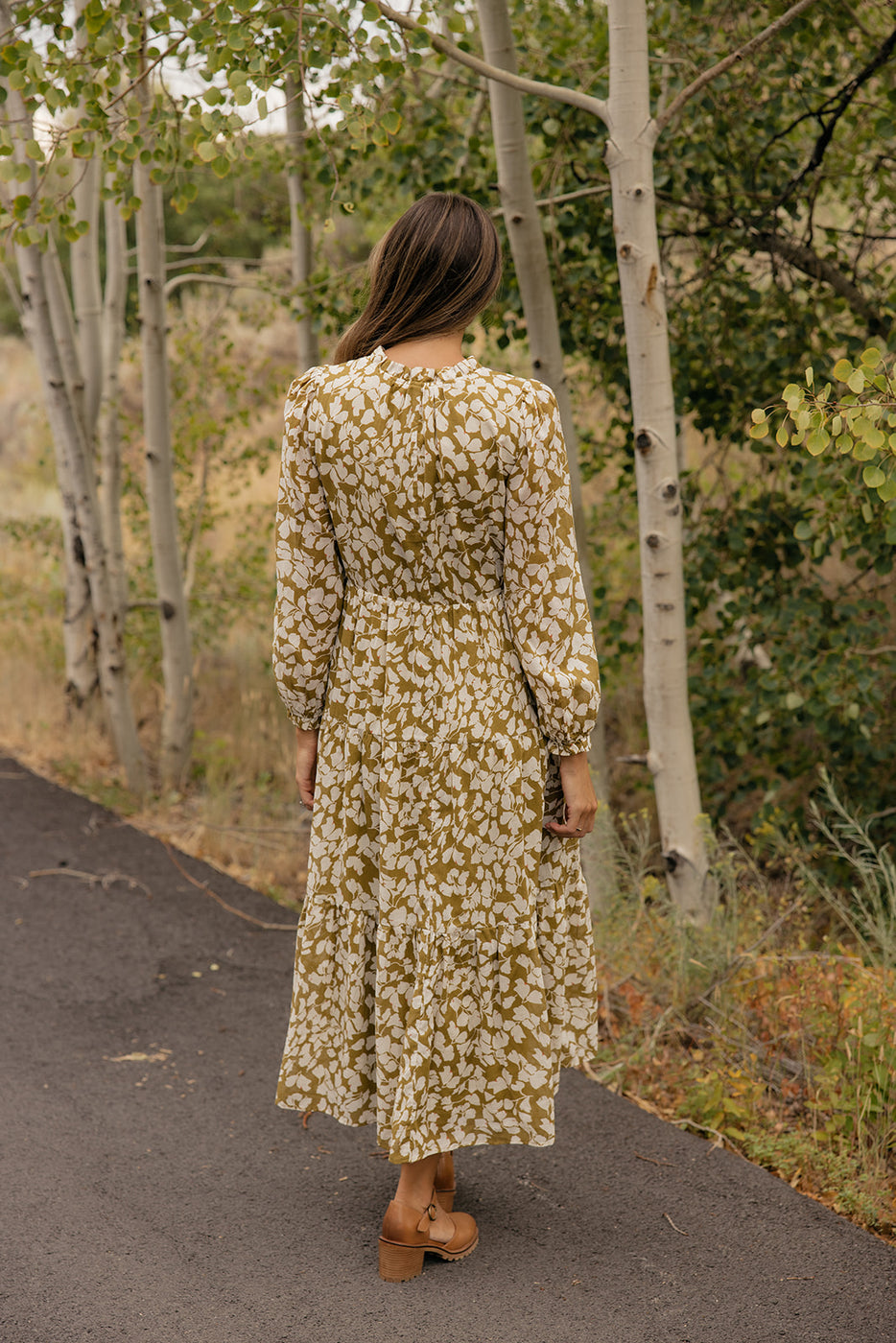 Golden Hour Floral Maxi