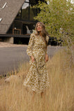 Golden Hour Floral Maxi