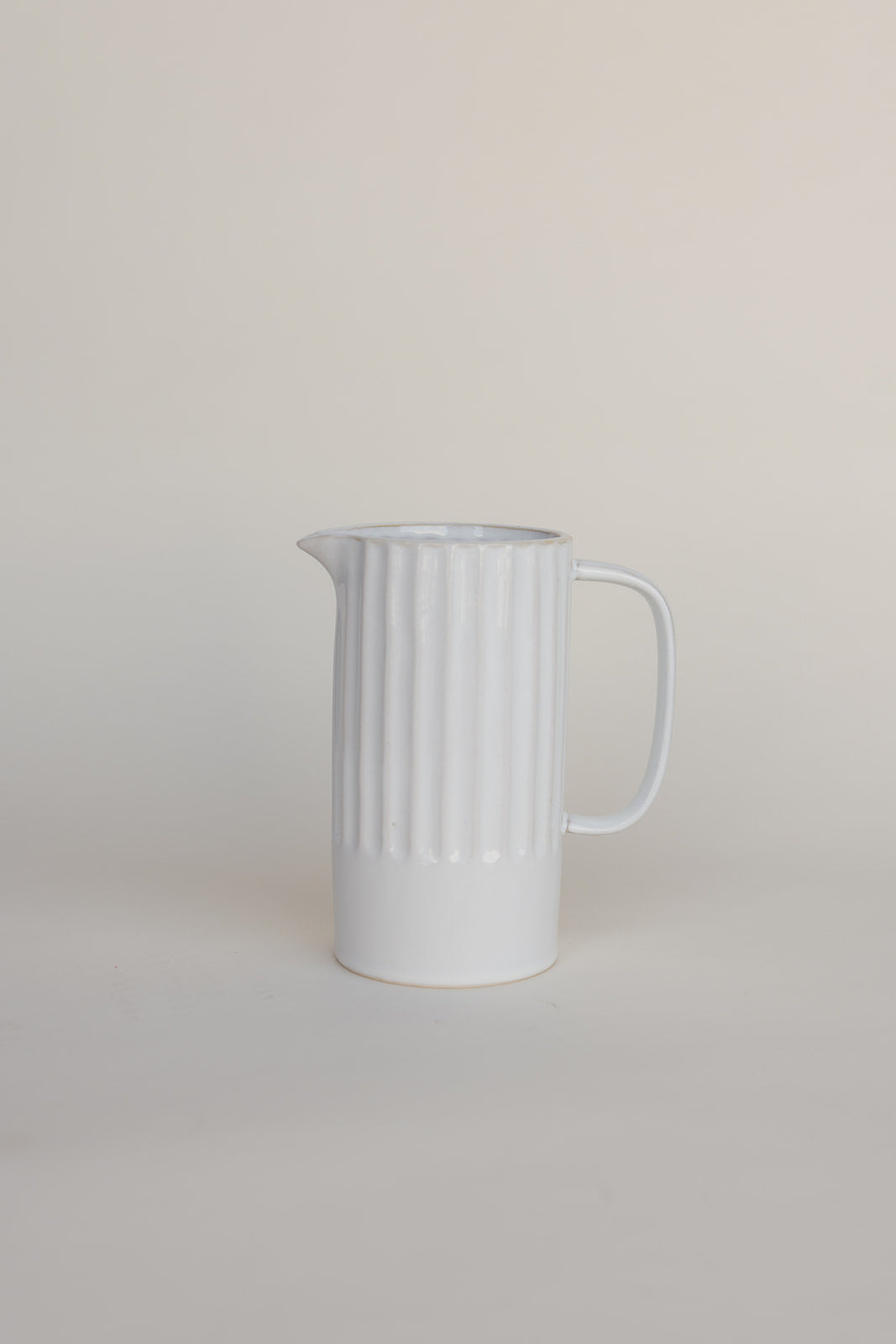 Sip It Easy Stoneware Pitcher