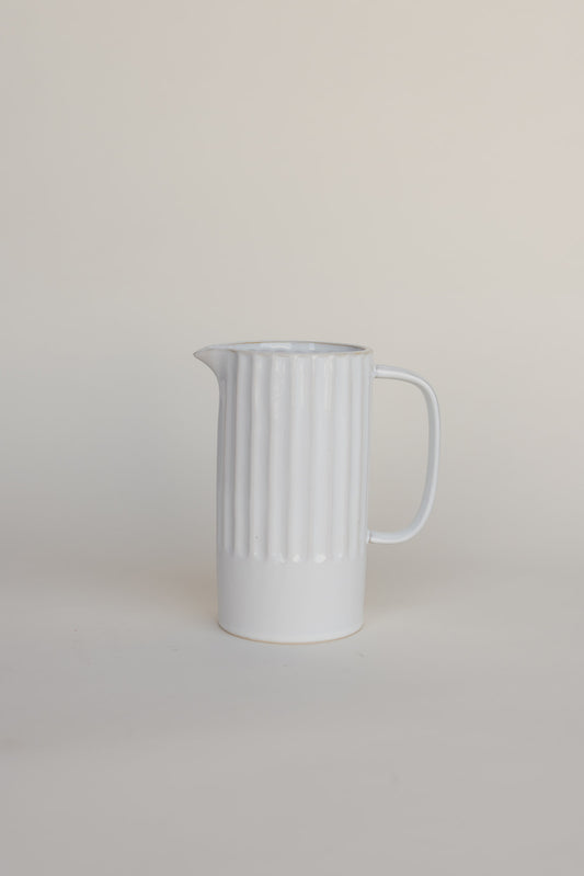 Sip It Easy Stoneware Pitcher