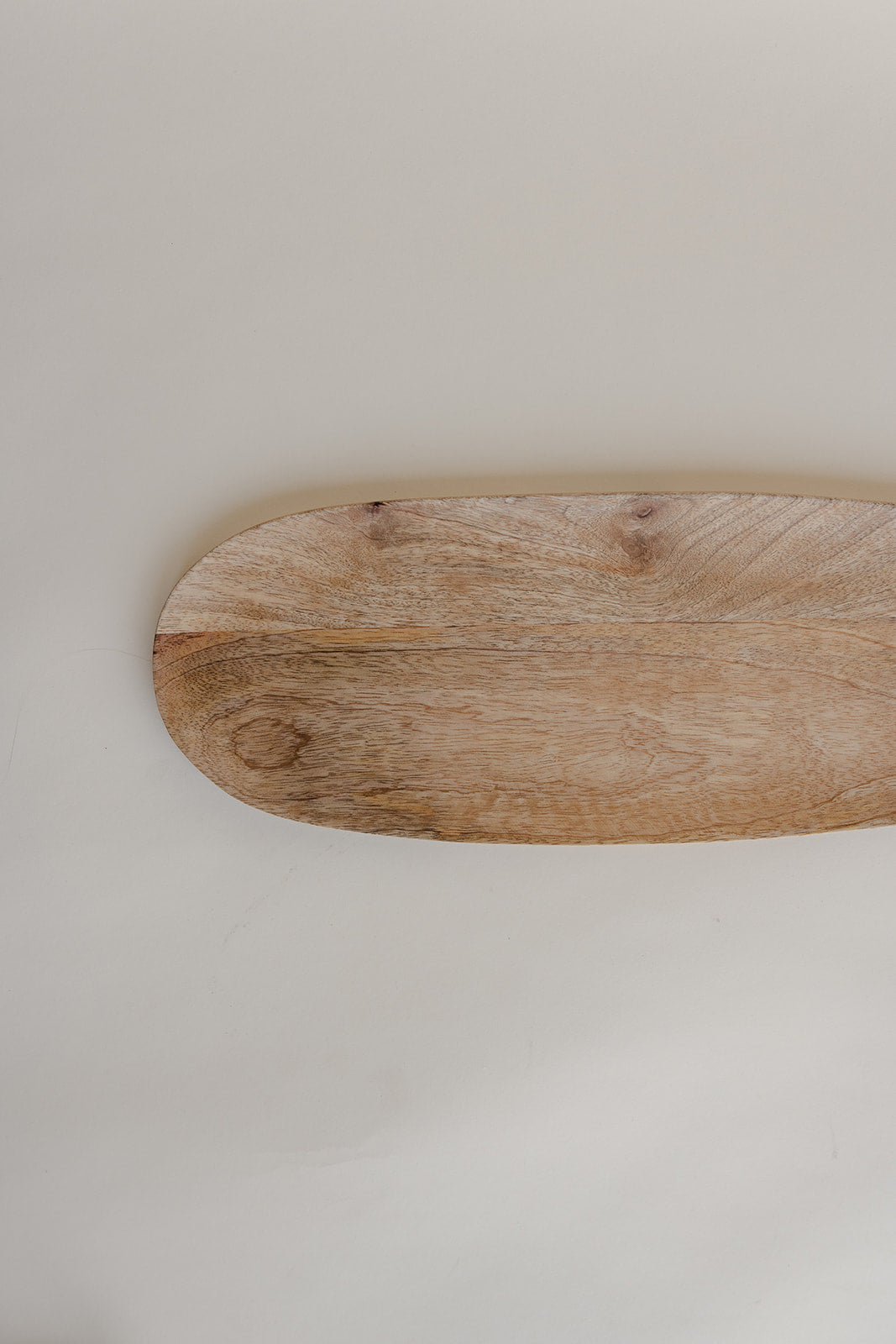 Oval Mango Wood Tray