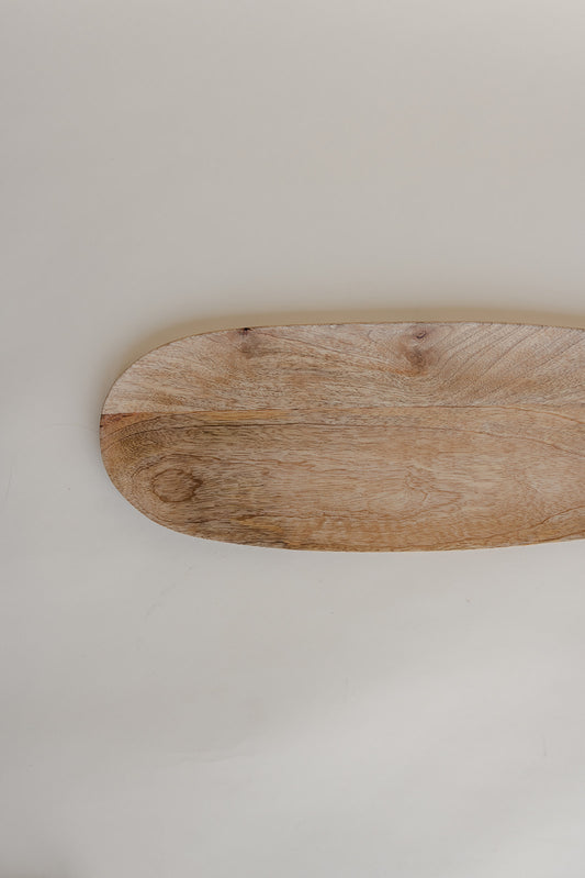 Oval Mango Wood Tray