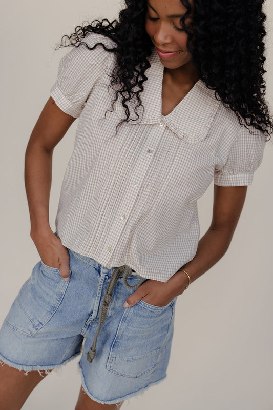 Simon Collared Blouse