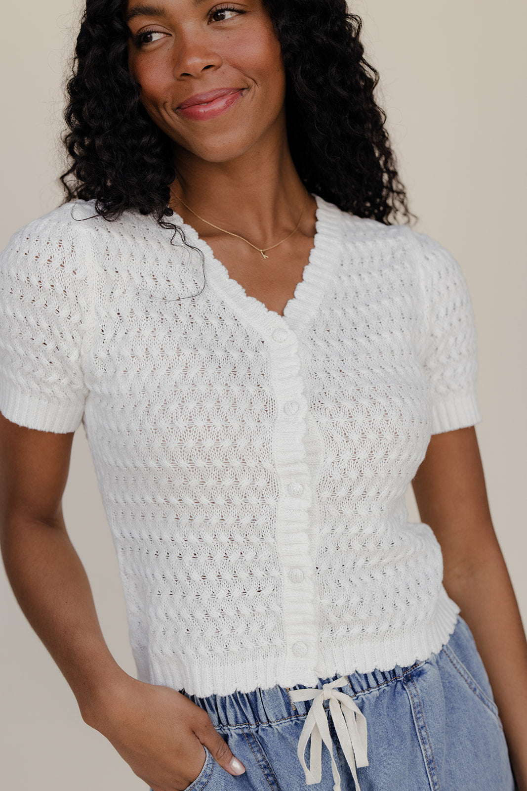 Cloud Nine Detail Cardi