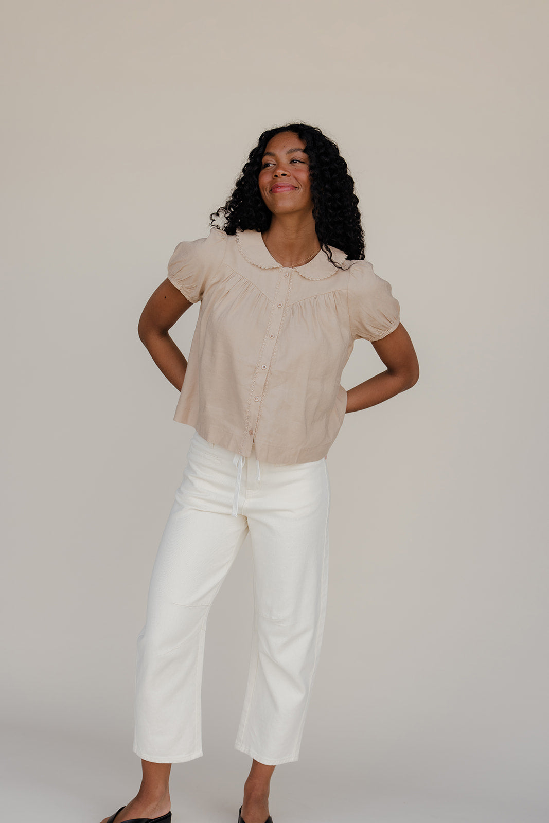 Estella Collared Blouse