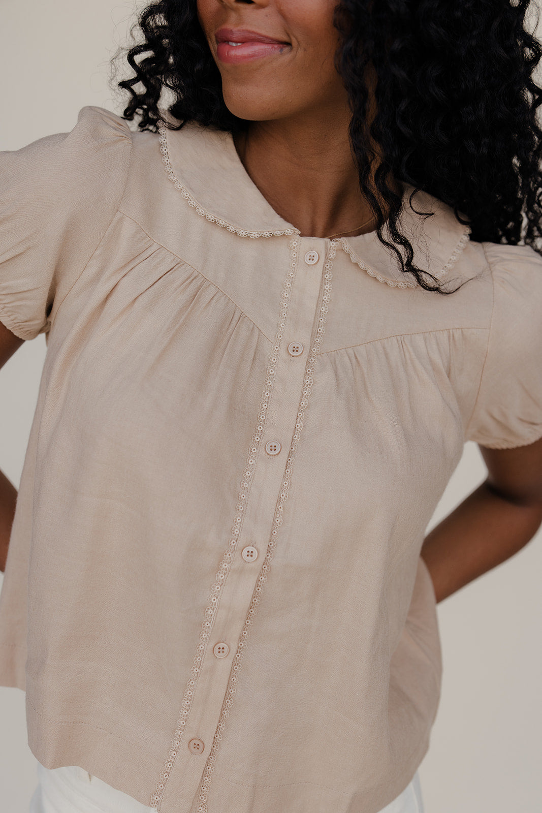 Estella Collared Blouse