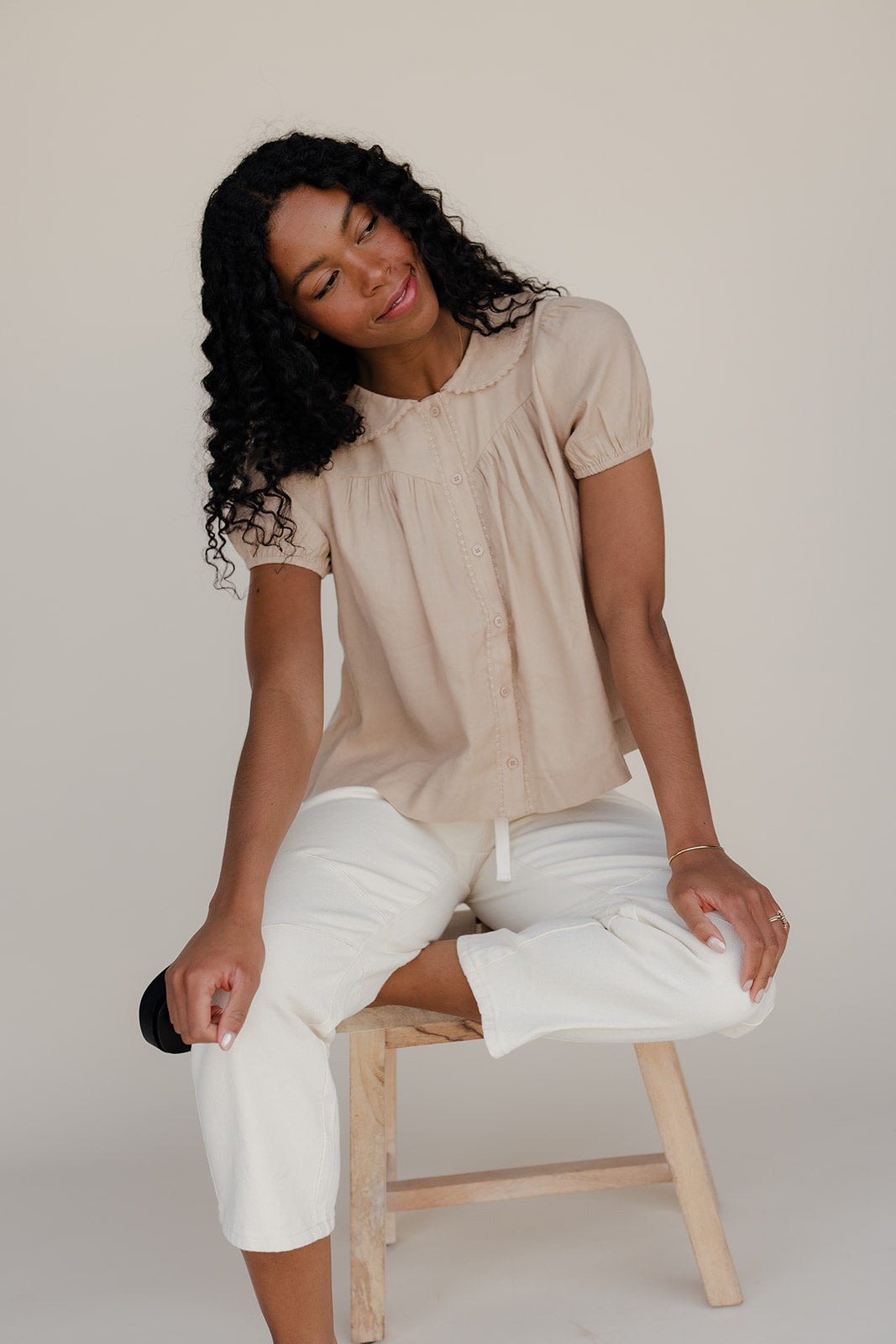 Estella Collared Blouse