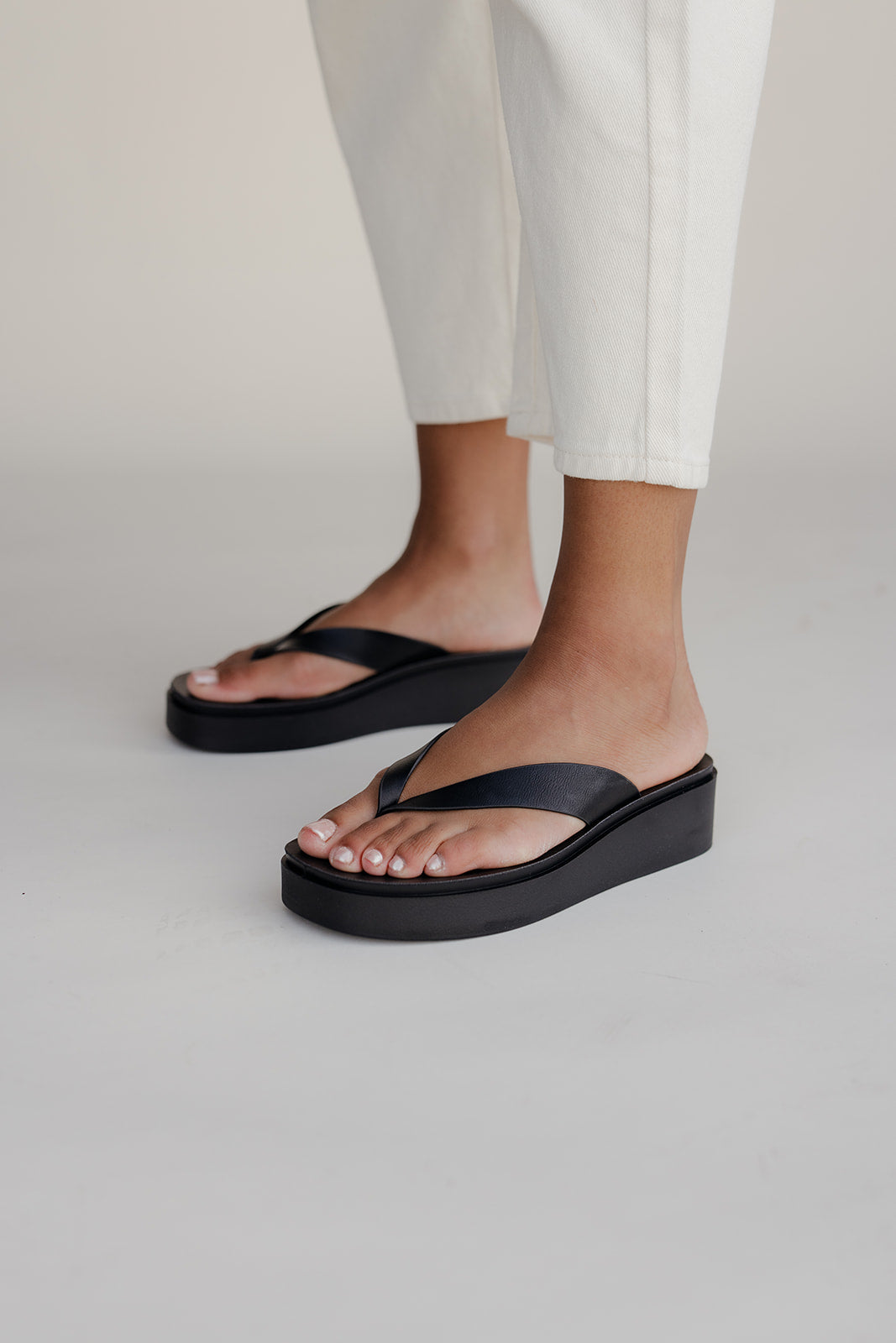 Lucky Girl Platform Flip Flops