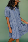 Report Card Denim Dress