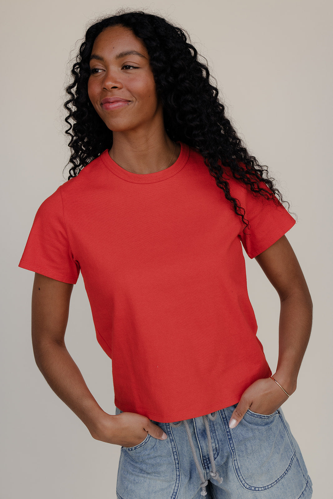Sunset Basic Tee
