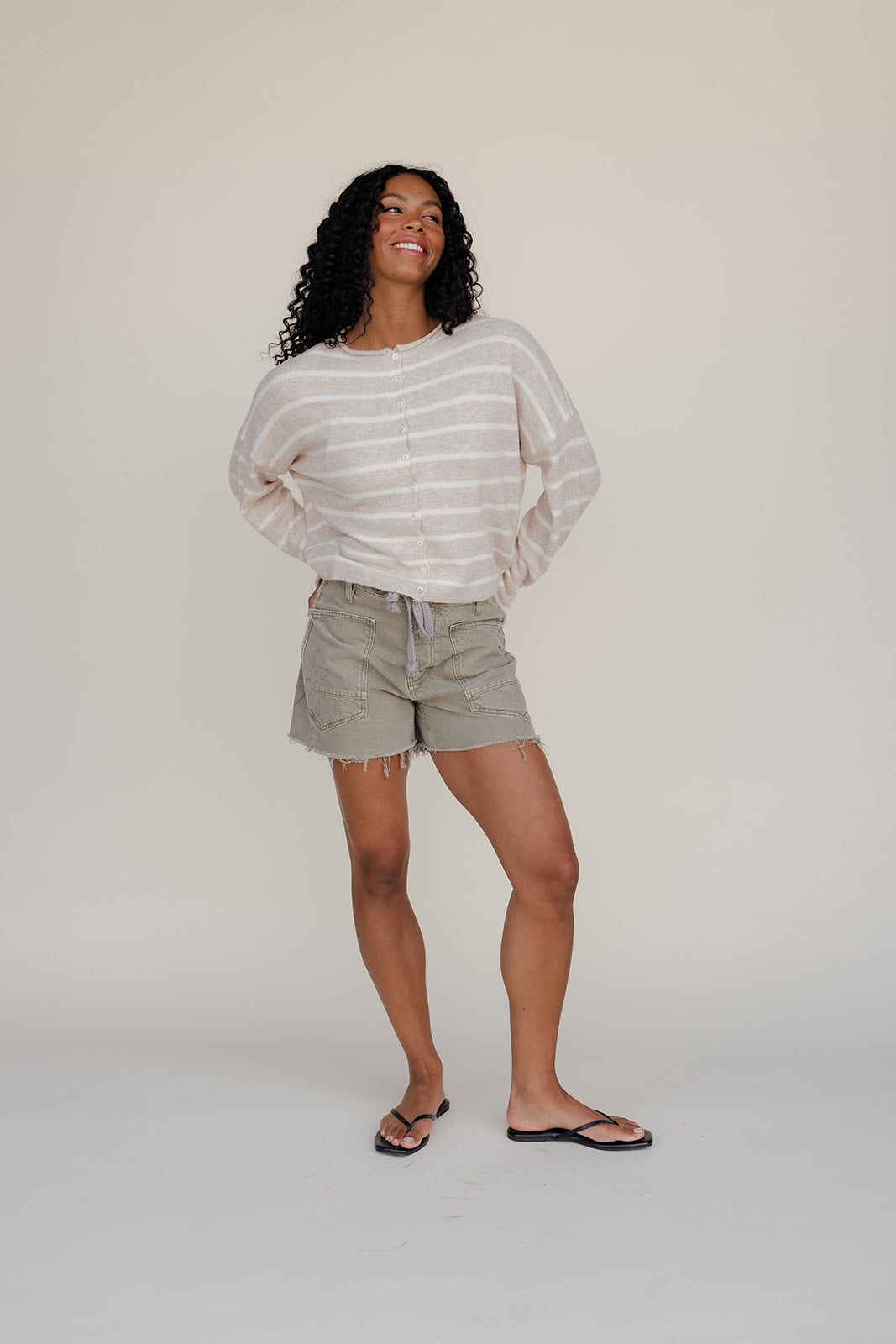 A Single Moment Button Up Cardigan