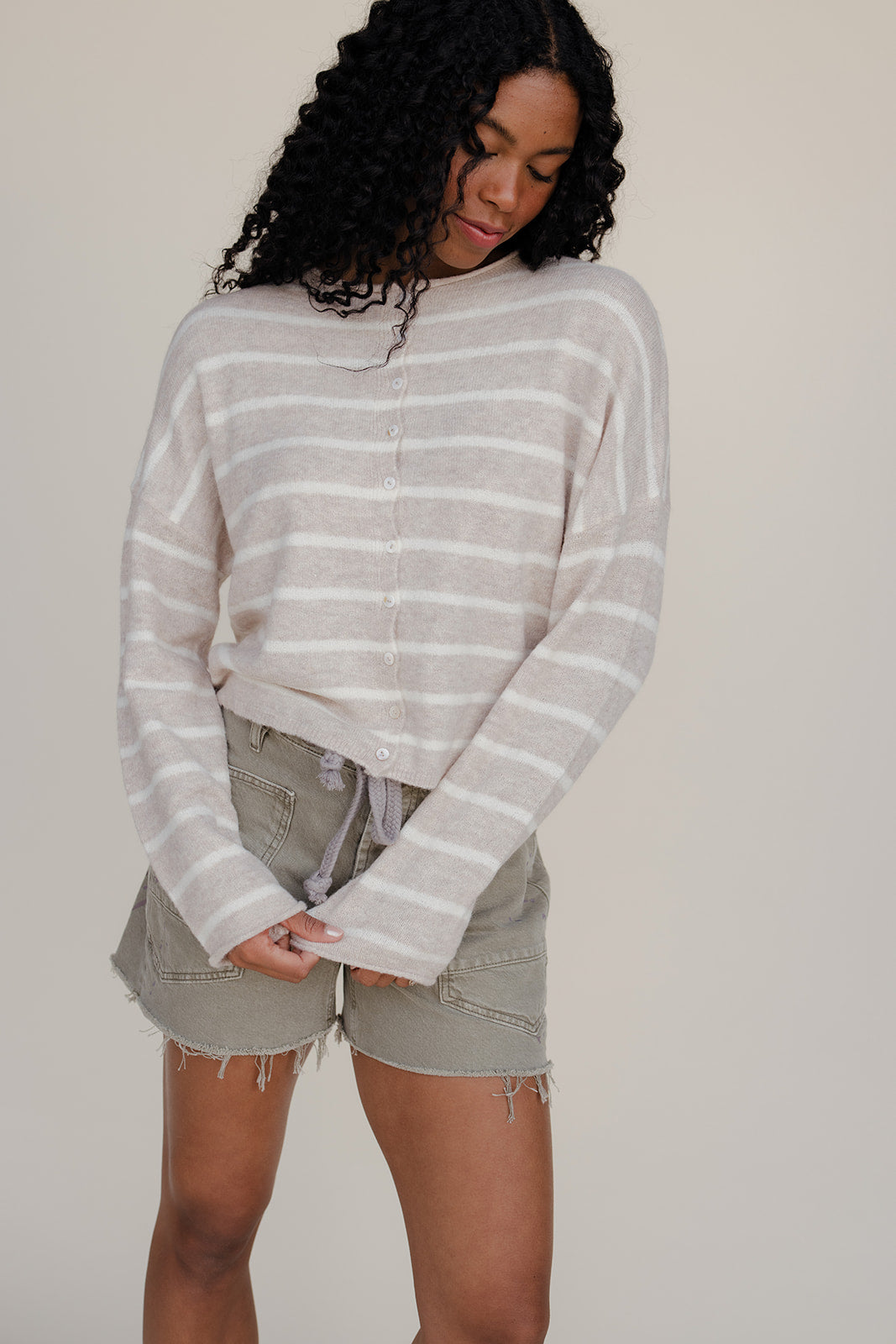 A Single Moment Button Up Cardigan