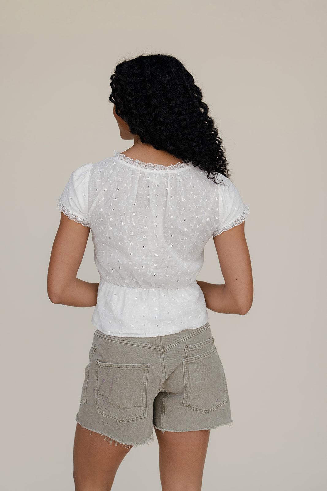 Clean Slate Lace Blouse
