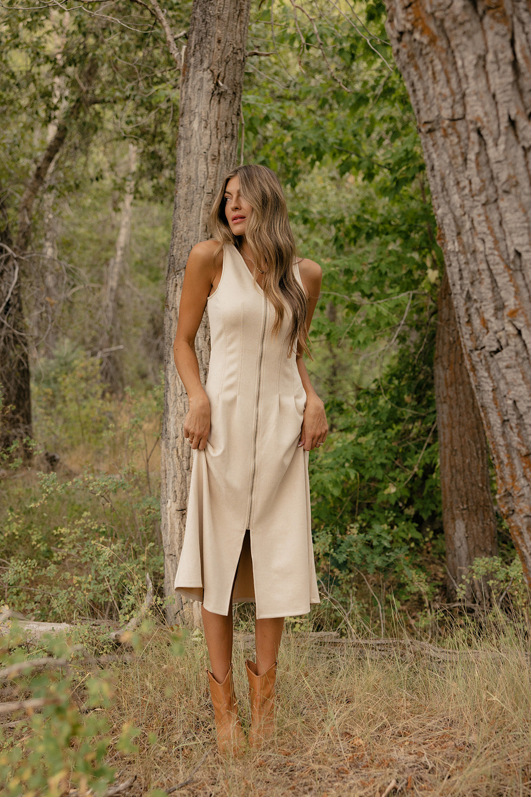 The Canyons Edge Suede Dress
