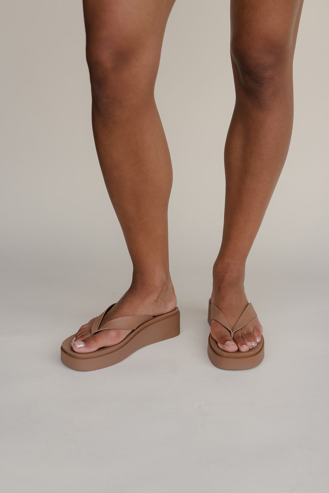 Lucky Girl Platform Flip Flops