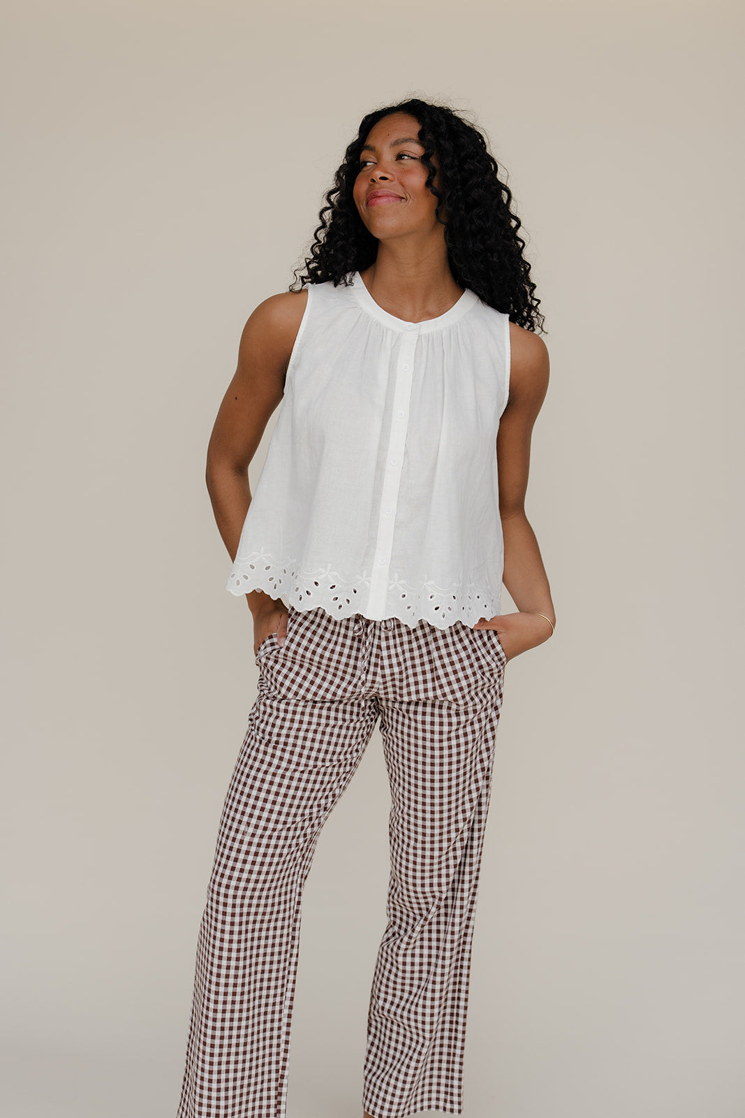 Be My Baby Lace Tank