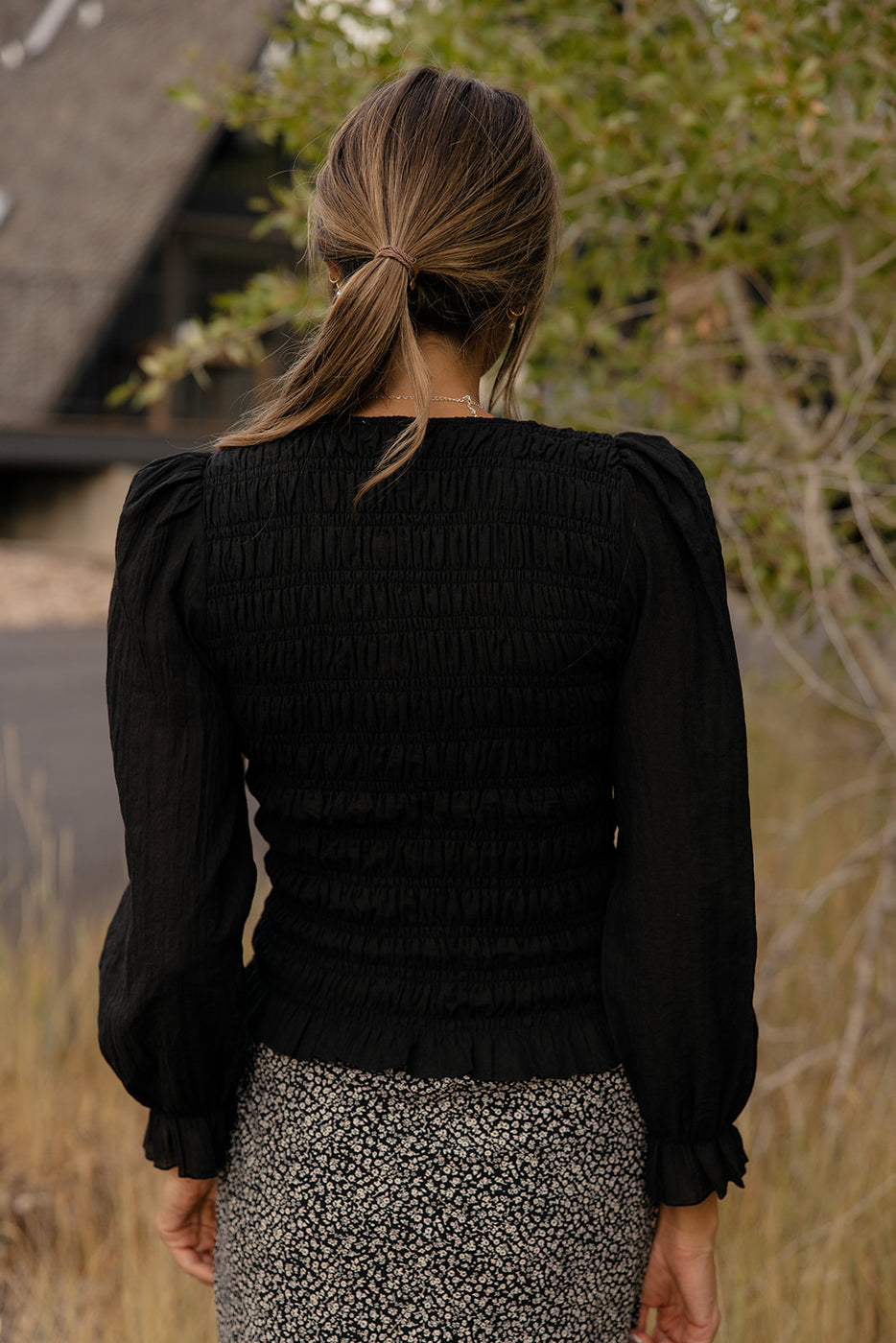 Blushwood Smocked Blouse