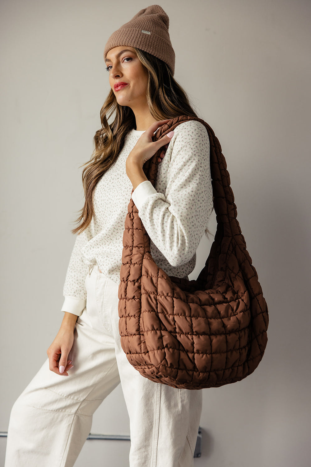 Quilted Bag in Sienna | ROOLEE