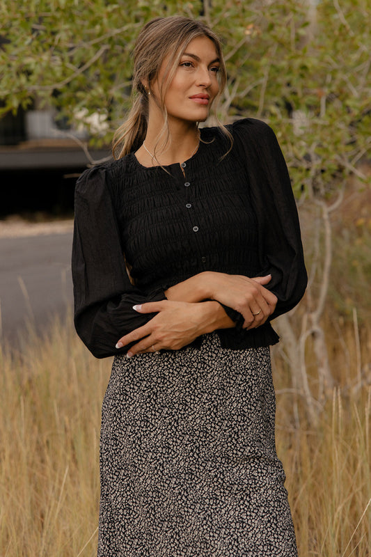 Blushwood Smocked Blouse