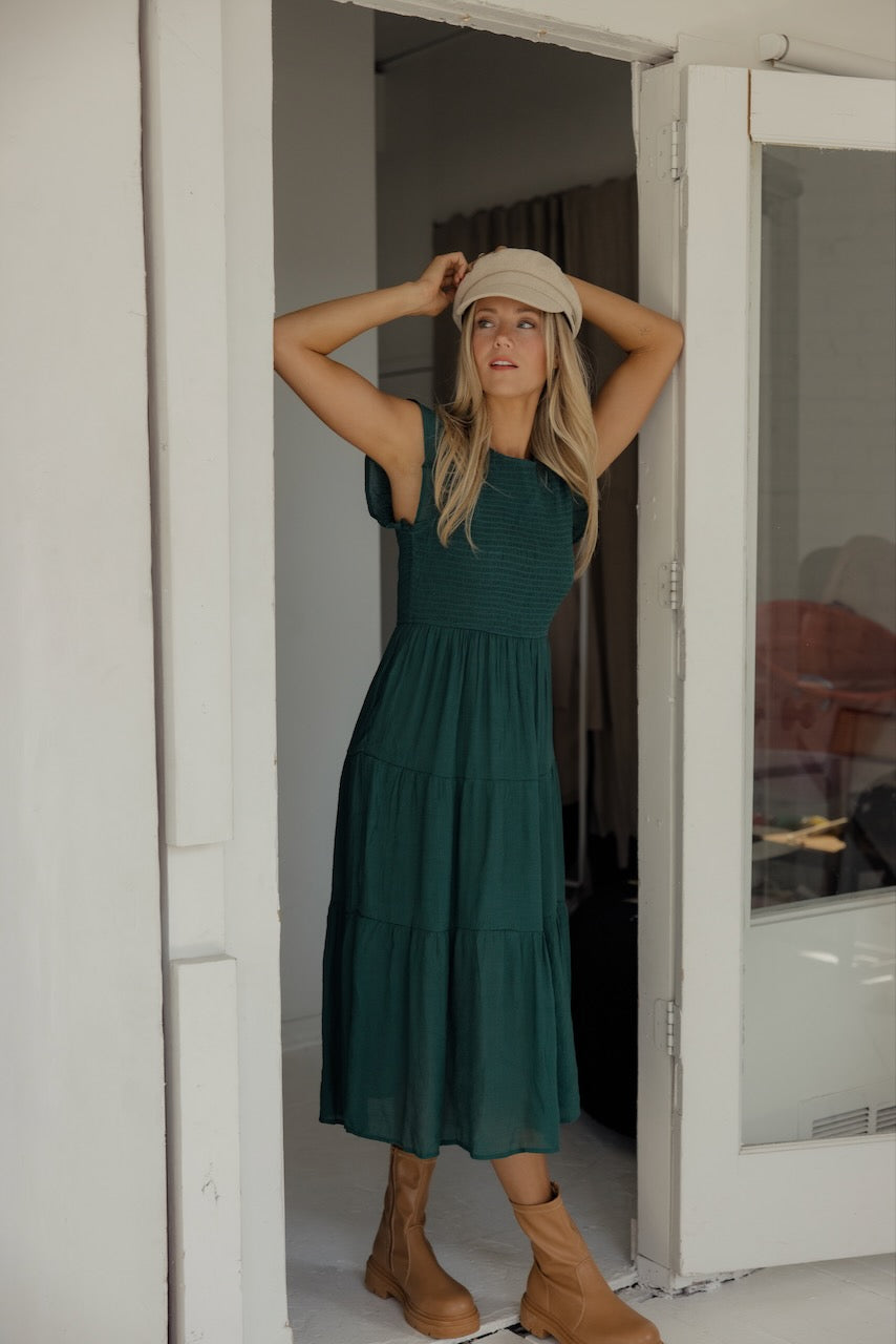 Teired Midi Dress | ROOLEE