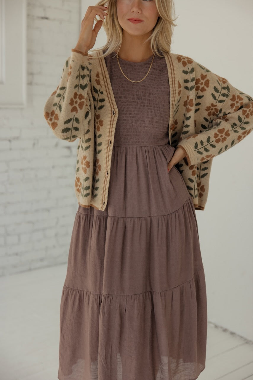 Ruched Bodice Midi | ROOLEE