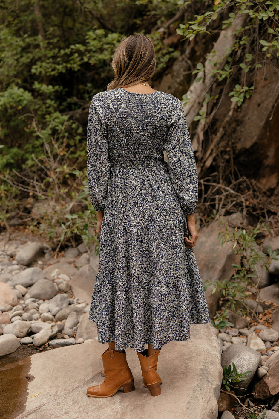 Riverbend Square Neck Dress