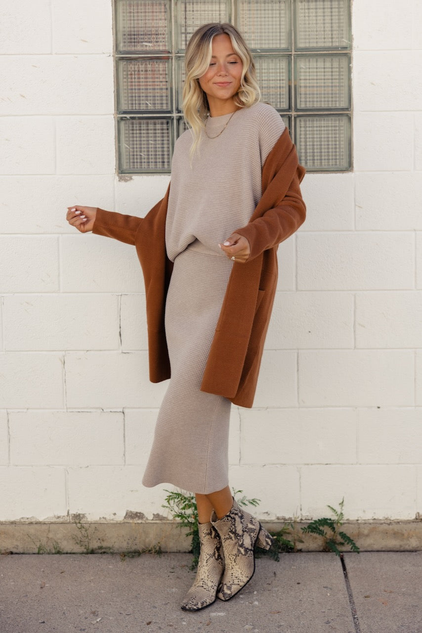 Brantley Waffle Textured Sweater