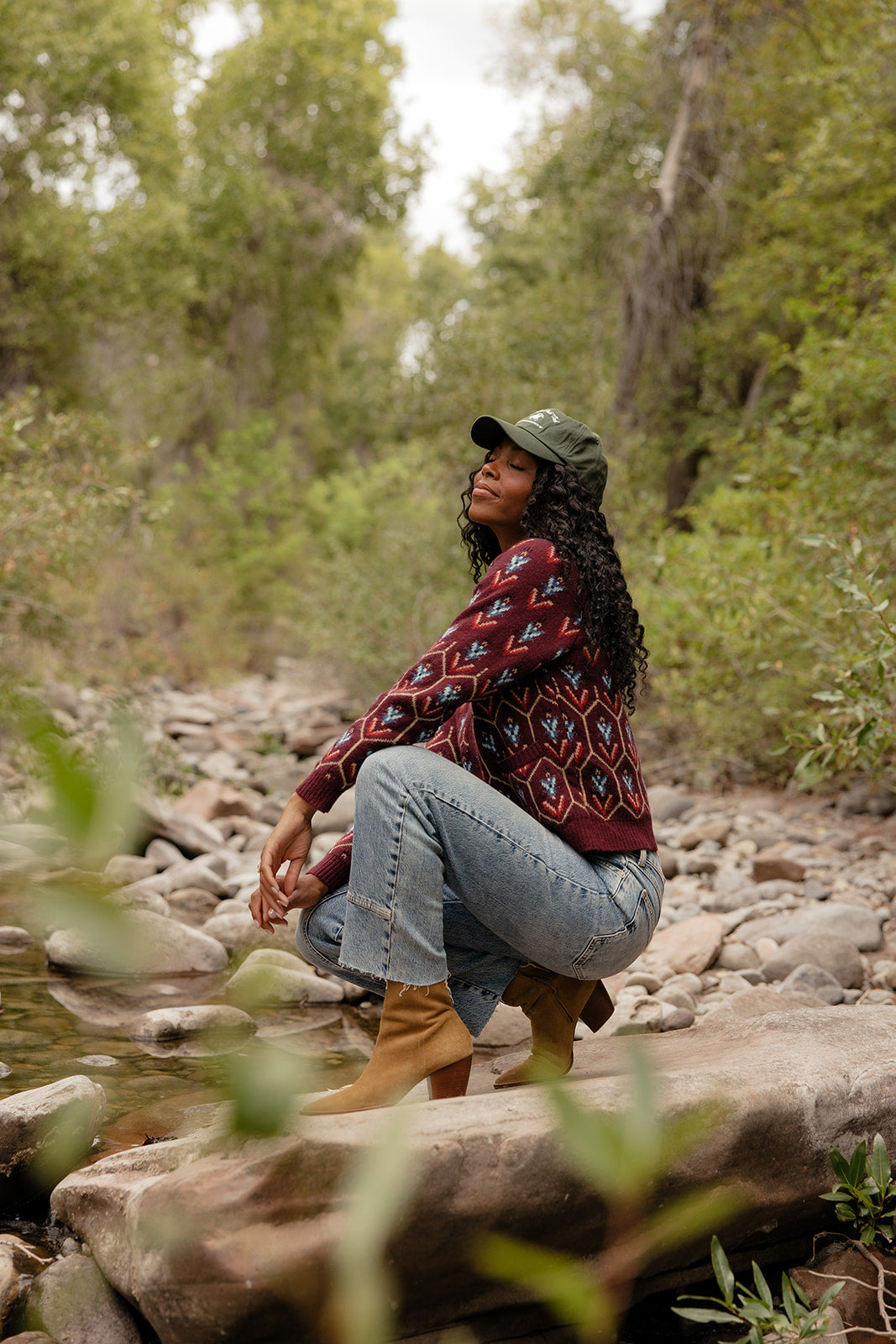 Stained Glass Collared Cardigan