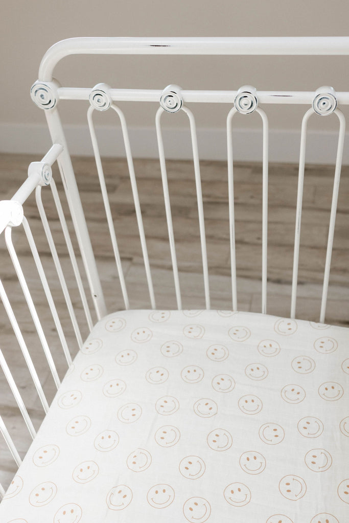 Crib Sheet | Just Smile Ivory