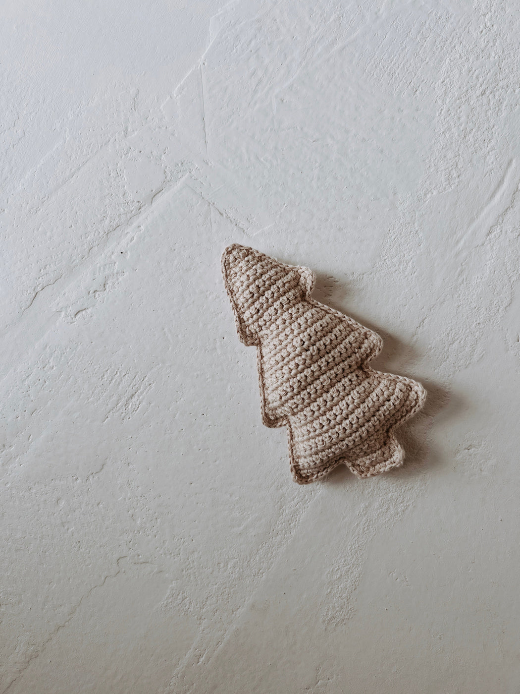 Beige | Knit Tree Rattle